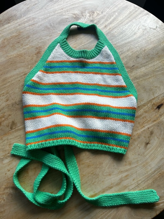 Zara Tops - Zara Striped Knit Halter